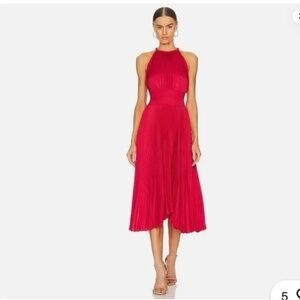 A.L.C Renzo II Dress Red 9